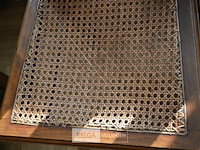 2 antiek houten stoelen met rieten zitvlak - beschadigd - afbeelding 4 van  4