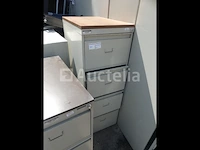 2 archiefkasten met 4 lades, 2 archiefkasten met 3 lades - afbeelding 3 van  9