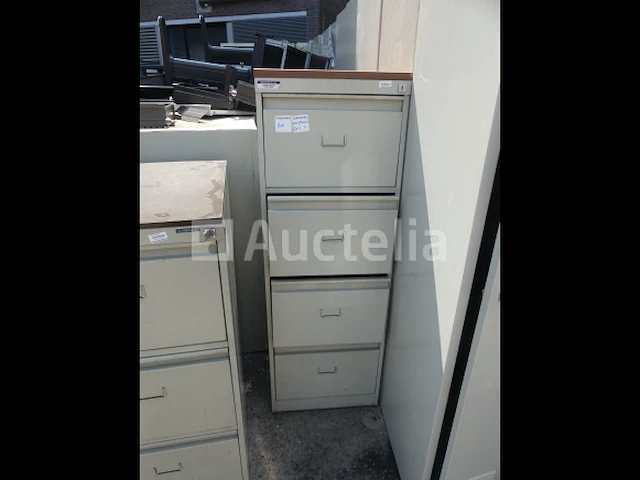 2 archiefkasten met 4 lades, 2 archiefkasten met 3 lades - afbeelding 5 van  9