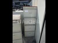 2 archiefkasten met 4 lades, 2 archiefkasten met 3 lades - afbeelding 5 van  9