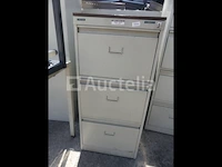 2 archiefkasten met 4 lades, 2 archiefkasten met 3 lades - afbeelding 9 van  9