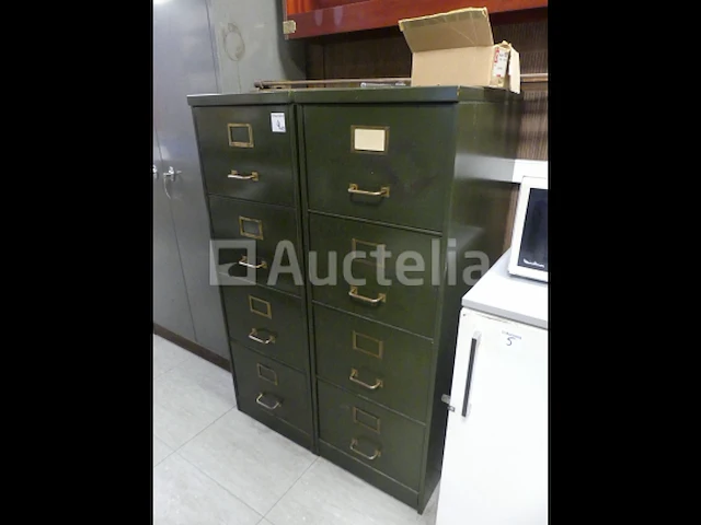 2 archiefkasten met 4 lades - afbeelding 1 van  10