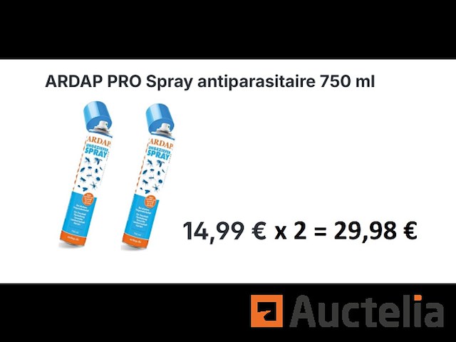 2 ardap pro 750 ml ongediertebestrijding sprays - afbeelding 1 van  5