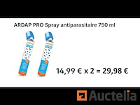 2 ardap pro 750 ml ongediertebestrijding sprays - afbeelding 1 van  5