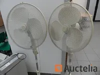 2 artic 400c vloerventilatoren, 2 elektrische kachels - afbeelding 2 van  7