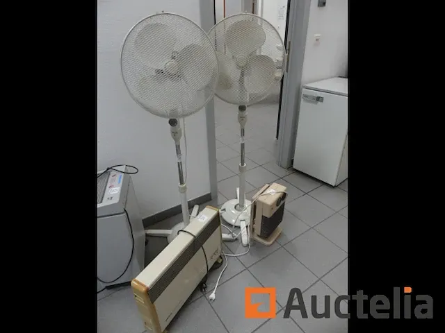 2 artic 400c vloerventilatoren, 2 elektrische kachels - afbeelding 6 van  7
