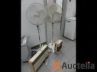 2 artic 400c vloerventilatoren, 2 elektrische kachels - afbeelding 6 van  7