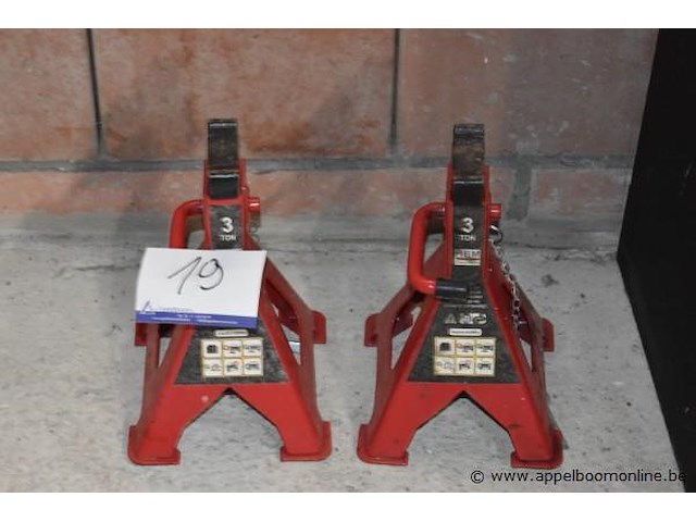 2 as steunen hbm, cap 3 ton - afbeelding 1 van  1