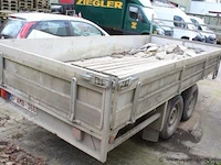 2-assige aanhangwagen bcw type d4 17 35, chassis t6980, bj 2003, cap 3500kg, zonder boorddocumenten, met inhoud - afbeelding 5 van  9