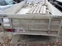 2-assige aanhangwagen bcw type d4 17 35, chassis t6980, bj 2003, cap 3500kg, zonder boorddocumenten, met inhoud - afbeelding 7 van  9
