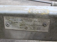 2-assige aanhangwagen bcw type d4 17 35, chassis t6980, bj 2003, cap 3500kg, zonder boorddocumenten, met inhoud - afbeelding 8 van  9
