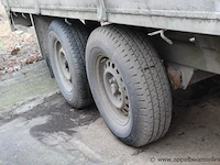 2-assige aanhangwagen bcw type d4 17 35, chassis t6980, bj 2003, cap 3500kg, zonder boorddocumenten, met inhoud - afbeelding 9 van  9