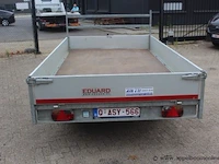 2-assige aanhangwagen eduard p4, 1e inschr 14/5/13, yc3eduard13002945, kanteken i+ii, gelijkvormigheidsattest, keuring met beperkte geldigheid tot 31/1/25 - afbeelding 4 van  7