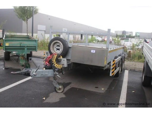 2-assige aanhanwagen noyens a2/5000a, datum 1ste inschrijving 16/2/2010, chassisnummer ya9801884an185010, mtm 5000, inschrijvingsbewijs - afbeelding 1 van  12
