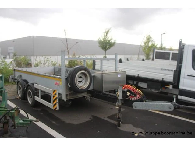 2-assige aanhanwagen noyens a2/5000a, datum 1ste inschrijving 16/2/2010, chassisnummer ya9801884an185010, mtm 5000, inschrijvingsbewijs - afbeelding 5 van  12