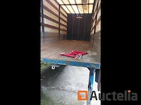 2-assige container aanhangwagen met royen r20t/2p afgedekt lade - afbeelding 15 van  17