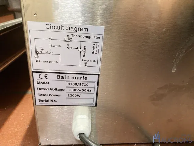 2 au-bain maries metro - afbeelding 3 van  4