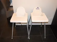 2 babystoelen - afbeelding 1 van  1