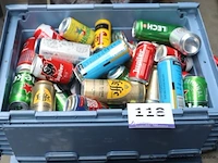 2 bakken blikjes bier, zonder de bakken - afbeelding 1 van  3