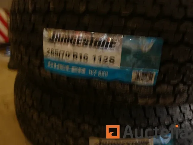 2 banden nieuw bridgestone dueler ht 689 - afbeelding 2 van  4