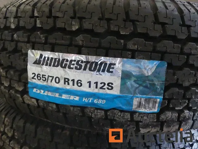 2 banden nieuw bridgestone dueler ht 689 - afbeelding 4 van  4