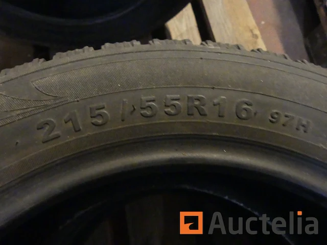 2 banden zonder velgen doublestar 215/55 r16 97h (winter) - afbeelding 5 van  6