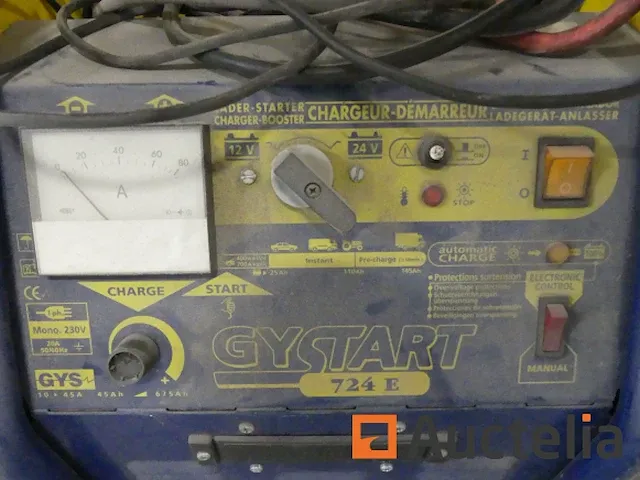 2 batterij opladers gystart 724e - afbeelding 8 van  13