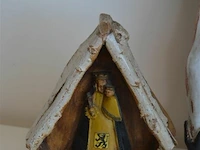 2 beeldjes met het schild v/d leeuw van vlaanderen - afbeelding 3 van  5