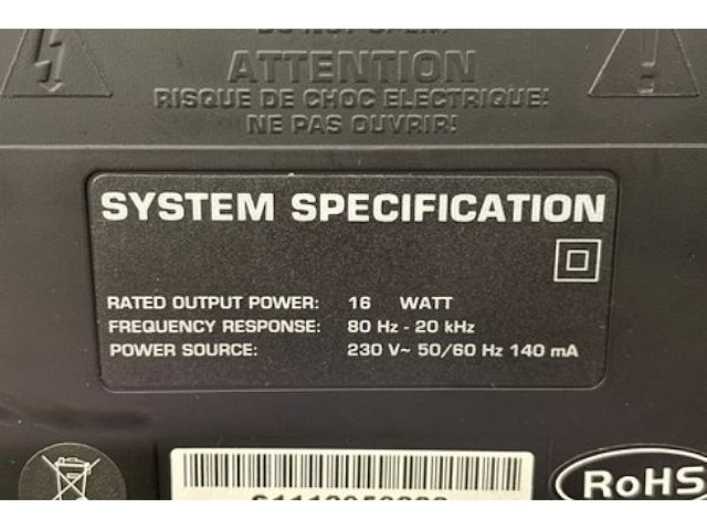 2 behringer ms16 luidsprekers - afbeelding 3 van  8