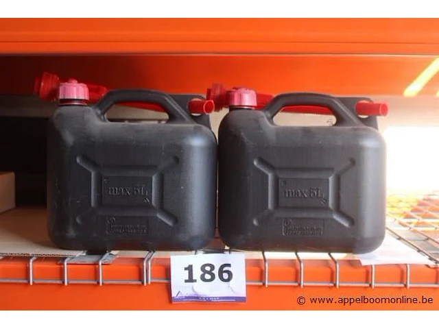 2 bidons a 5l - afbeelding 1 van  2