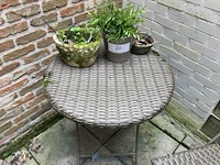 2 bijzetstoelen en tafeltje - afbeelding 5 van  5