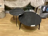 2 bijzettafels