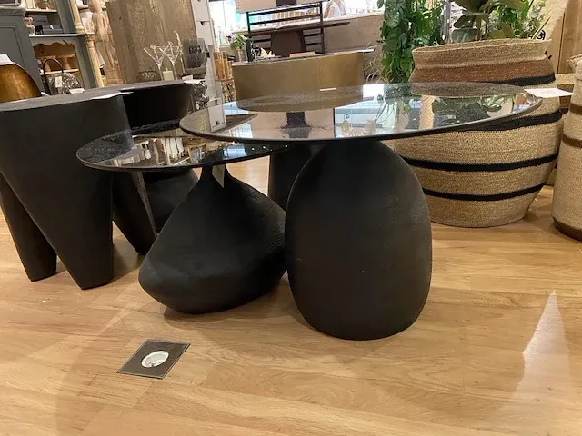2 bijzettafels - afbeelding 2 van  3