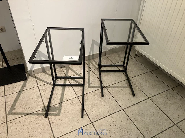 2 bijzettafeltjes - afbeelding 1 van  3