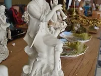 2 biscuit beeldjes man en vrouw ca. 25cm - afbeelding 2 van  10