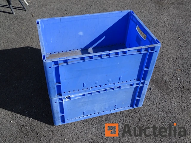 2 blauwe bito pvc bakken - afbeelding 1 van  4
