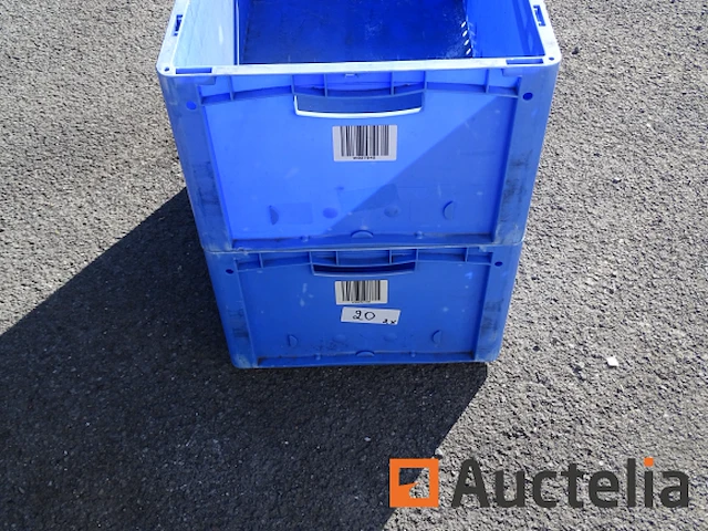 2 blauwe bito pvc bakken - afbeelding 2 van  4