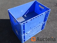 2 blauwe bito pvc bakken - afbeelding 3 van  4