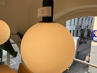 2 bolvormige hanglampen - afbeelding 3 van  7