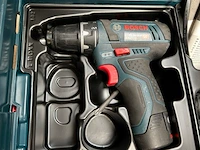 2 bosch accu schroefboormachines - afbeelding 2 van  9