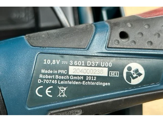 2 bosch accu schroefboormachines - afbeelding 7 van  8