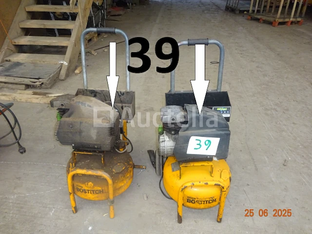 2 bostitch bouw compressoren - afbeelding 1 van  3