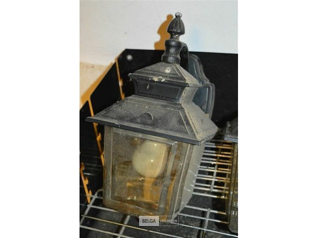 2 buitenlampen muurbevestiging - afbeelding 2 van  2