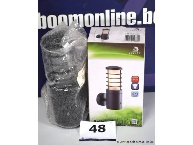 2 buitenwandarmaturen lucide solid ip54 - afbeelding 1 van  2