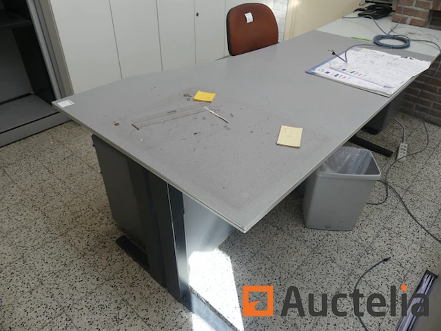 2 bureaus, 3 lades en 2 stoelen - afbeelding 12 van  12