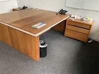 2 bureaus en schuifdeurkast - afbeelding 4 van  8