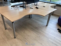 2 bureautafels - afbeelding 1 van  4