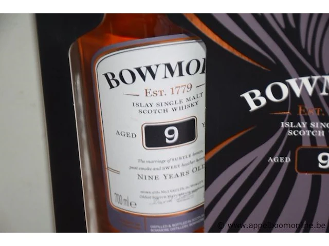 2 cadeausets bowmore 9yr 40% - afbeelding 2 van  2