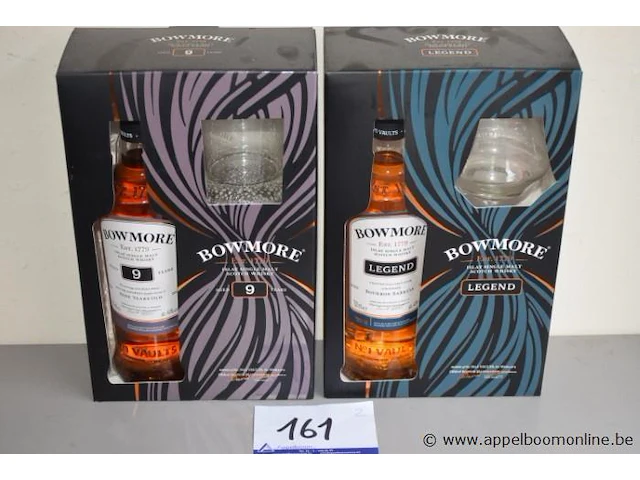 2 cadeausets bowmore 9yr en legend - afbeelding 1 van  3