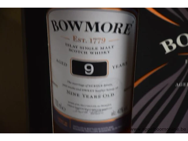 2 cadeausets bowmore 9yr en legend - afbeelding 2 van  3